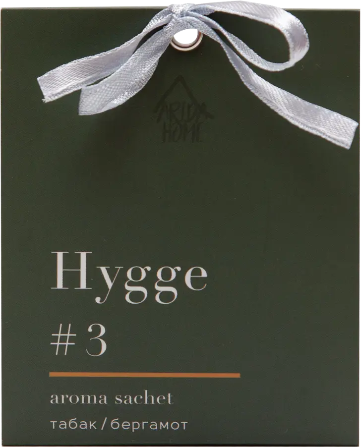 ARIDA HOME Саше Hygge 3 с ароматом табака и бергамота 84535171