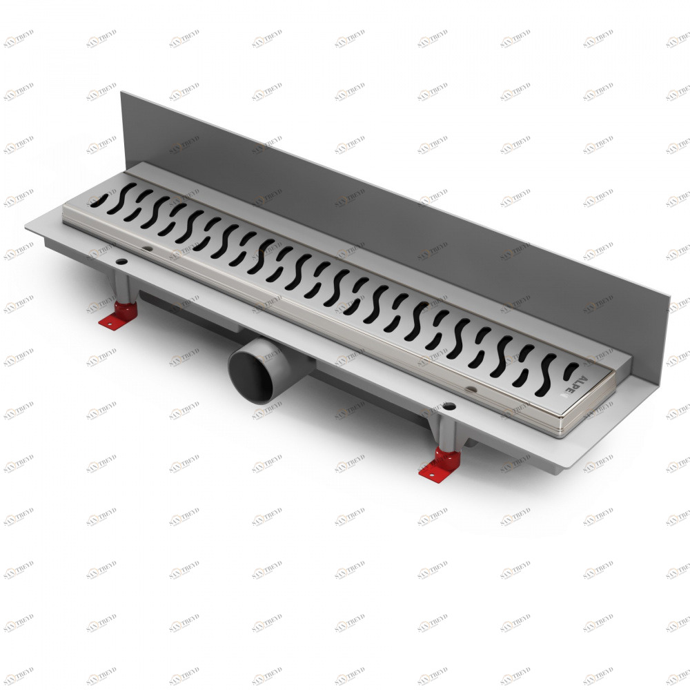 Водоотводящий желоб ALPEN Harmony ALP-350HN2 к стене с рамкой 