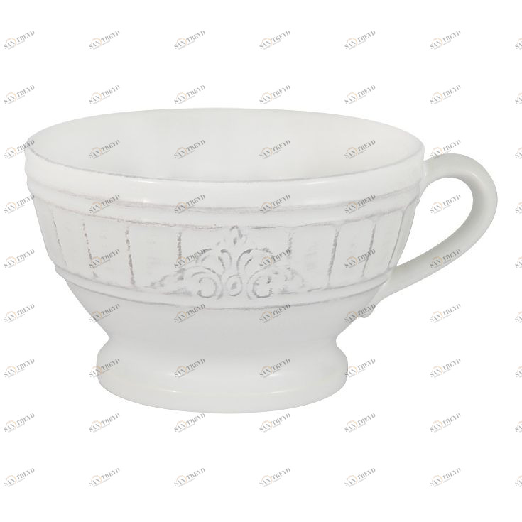 Чашка керамическая белая Venice MATCERAMICA VENICE 00-3946557 Белый