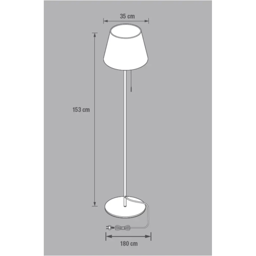 Торшер INSPIRE Junon - элегантное напольное освещение в черном цвете 82168651 STLM-0020956 - Вид №6
