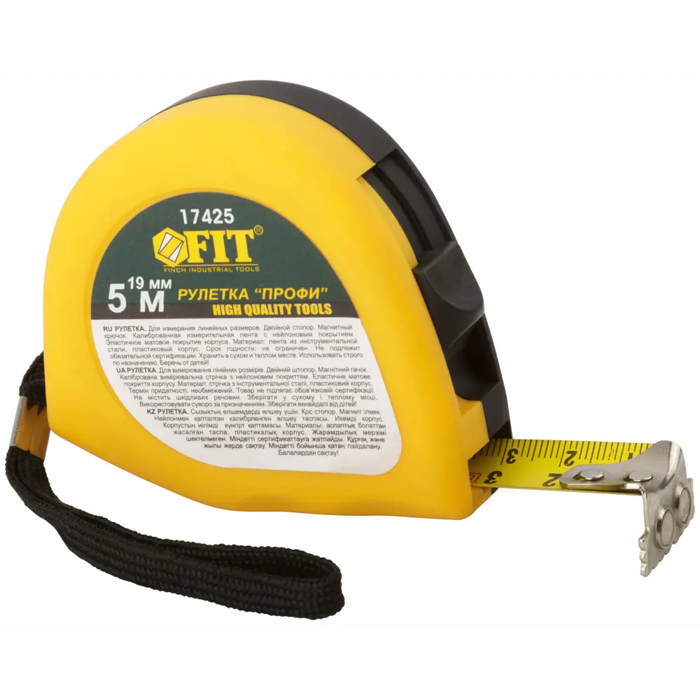 Рулетка Fit 17425 5 м x 19 мм 82269906 STLM-2031081 