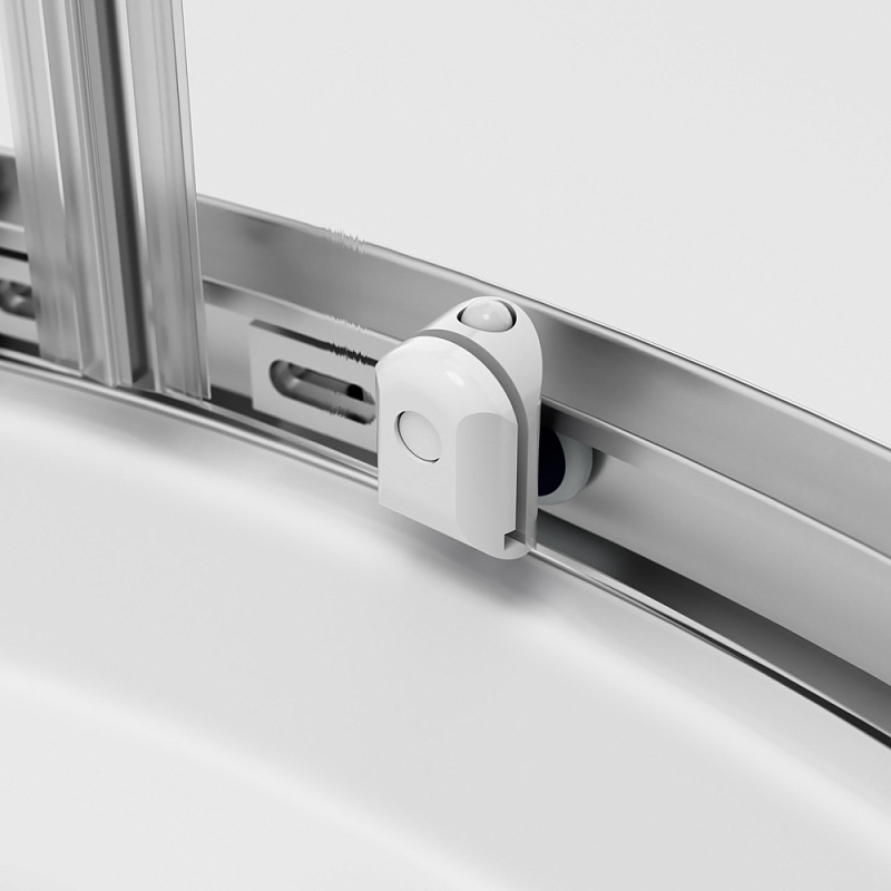 W88E-205-080MT Twin Slide Душевое ограждение c поддоном 80x80 AM.PM X-Joy  - Вид №3