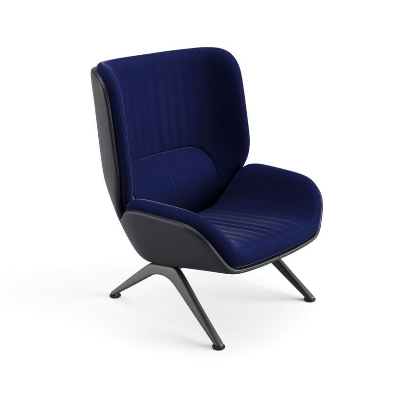 Кресло из ткани и кожи Arper Lepal ARCH-00019894 - Вид №6