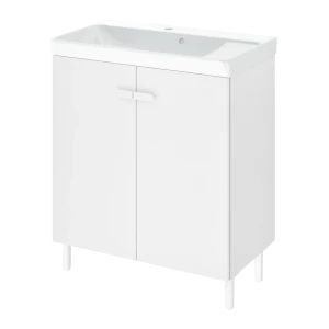 Тумба под раковину напольная Sensea Easy 70 см цвет белый 86197267 STLM-2169681