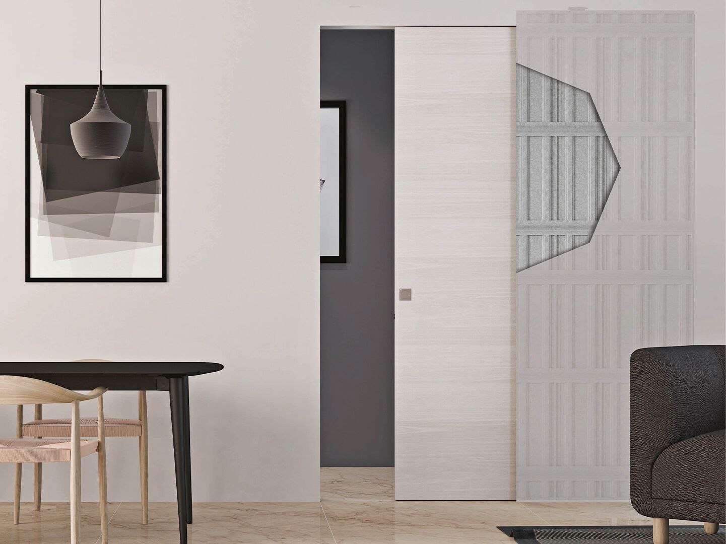 Подрамник для настенных дверей с каркасом из Aluzinc® Scrigno PRO ARCH-00099598