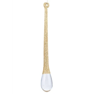89381669 Украшение елочное «Капля», 25x3 см, цвет золотой STLM-1324777
