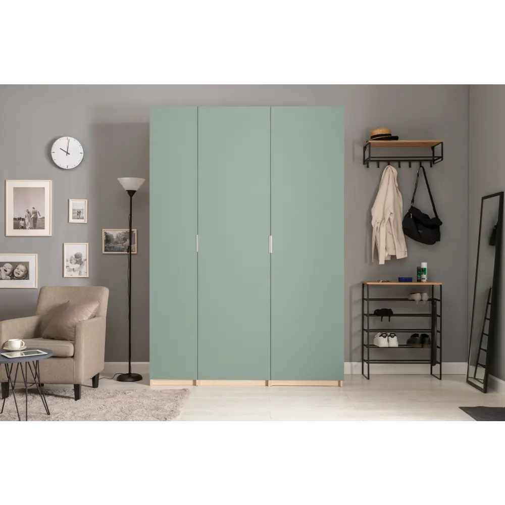 Дверь для шкафа Лион 39.6x50.8x1.8 см ДСП цвет зеленый матовый 89410188 STLM-2007805 Santreyd - Вид №5