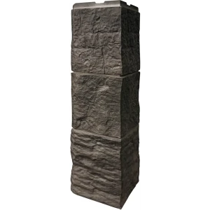 Угол наружный Fineber Блок цвет темно-серый