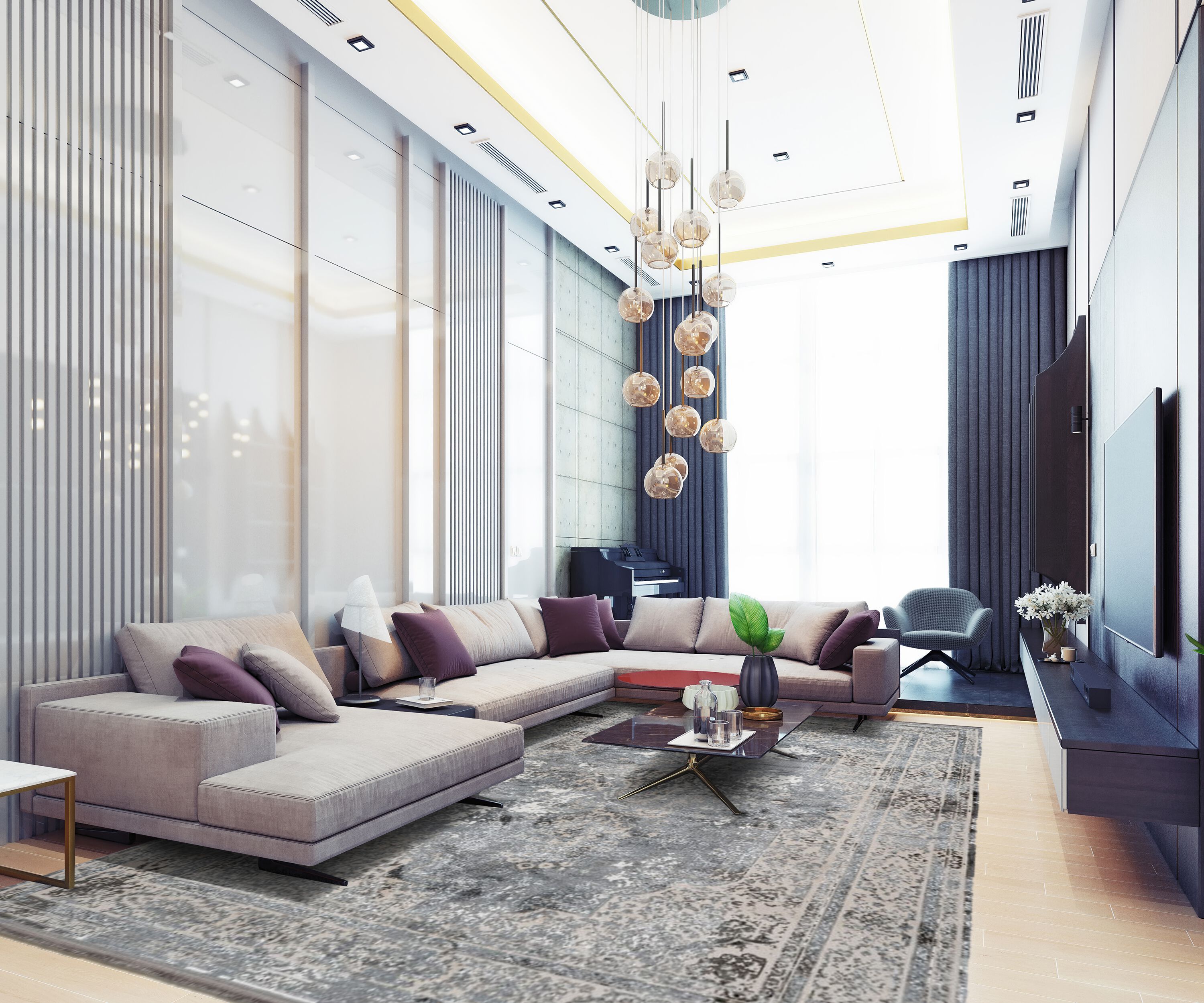 Прямоугольный ковер с рисунком Ademi Exclusive ARCH-00145248 - Вид №3