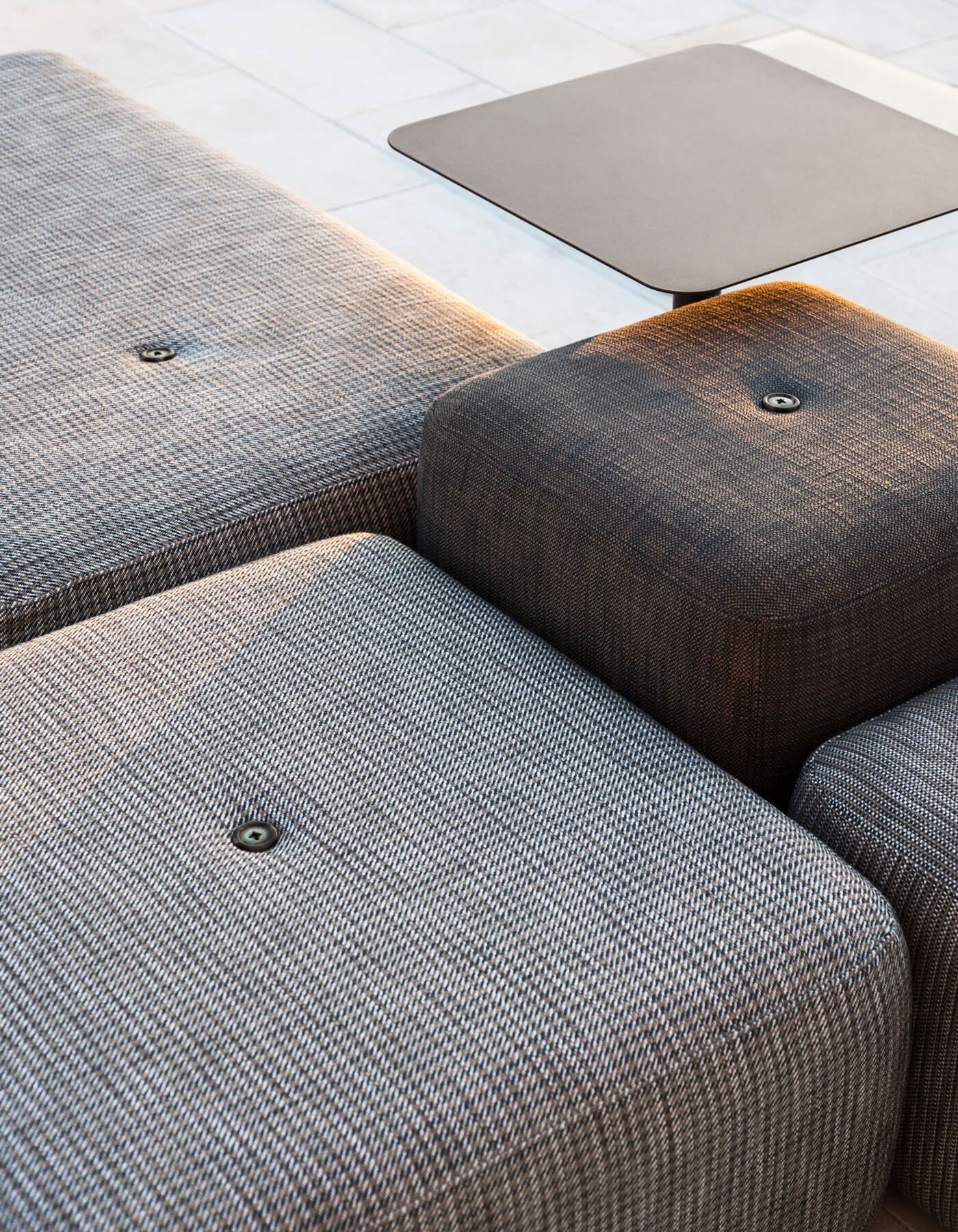 Ткань квадратный сад пуфик RODA ARCH-00097582 - Вид №6