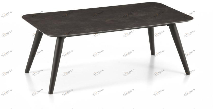 Talenti Прямоугольный керамический садовый столик в современном стиле Moon alu sun-id-1395188