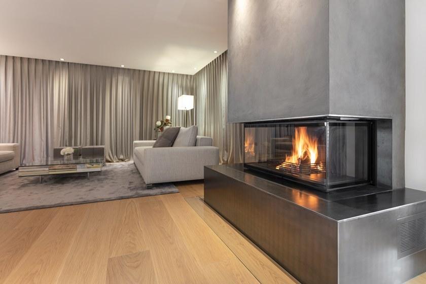 RÜEGG Дровяной трехсторонний камин из стали Flex line sun-id-1432284 - Вид №19