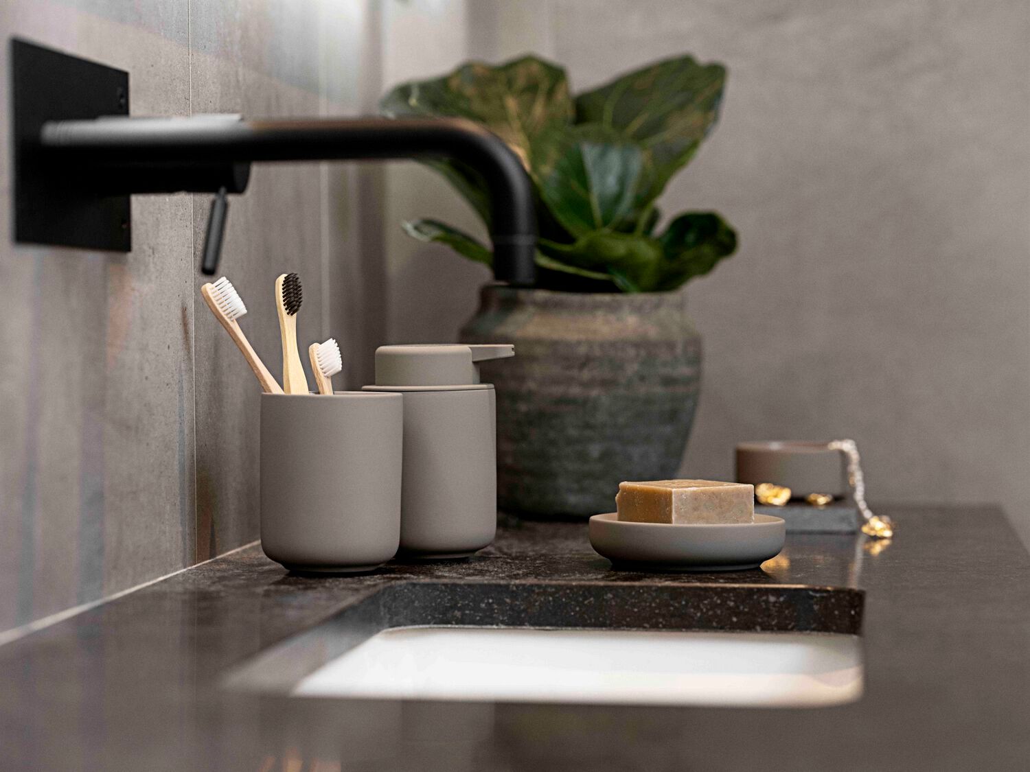 Китай Настольный держатель зубной щетки ZONE DENMARK Ume ARCH-00126924 - Вид №13