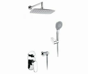 A14031 Встраиваемый комплект для душа с верхней душевой насадкой и лейкой WasserKRAFT