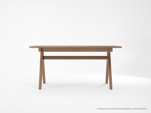 550_1113 Стол обеденный прямоугольный 160 Karpenter TRIBUTE