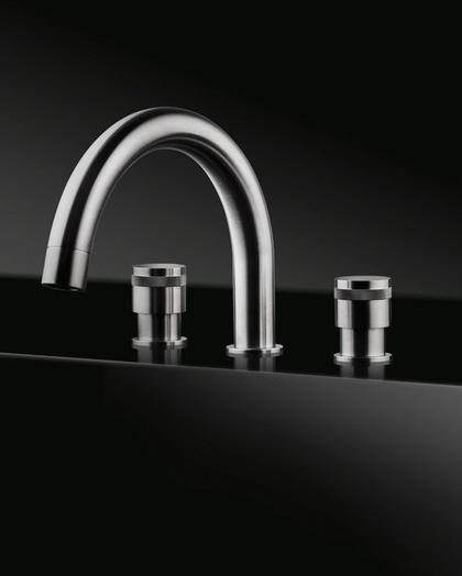 MGS Смеситель для ванны из нержавеющей стали с раздельными розетками Ergon sun-id-1373624 - Вид №1