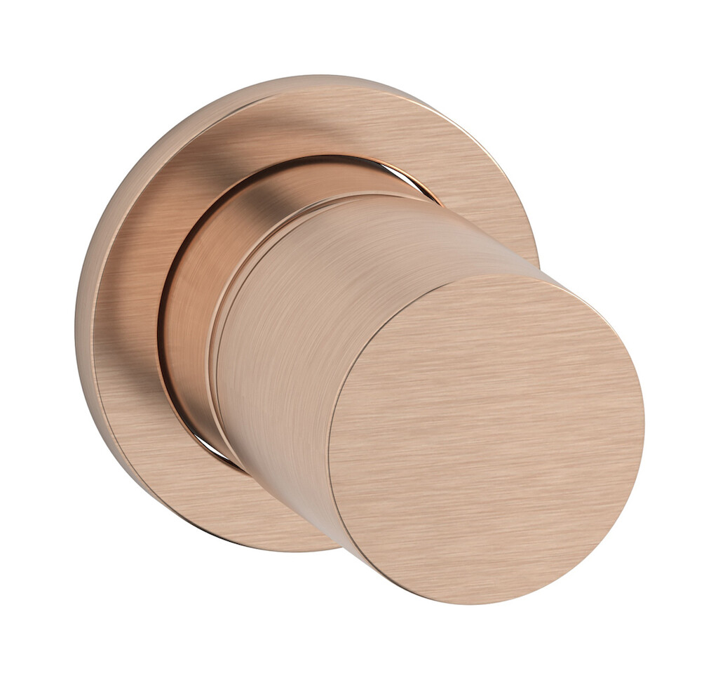 Внешние части встроенного смесителя на 1 потребителя WE ARE IB rr305sr Brushed Rose Gold Brera