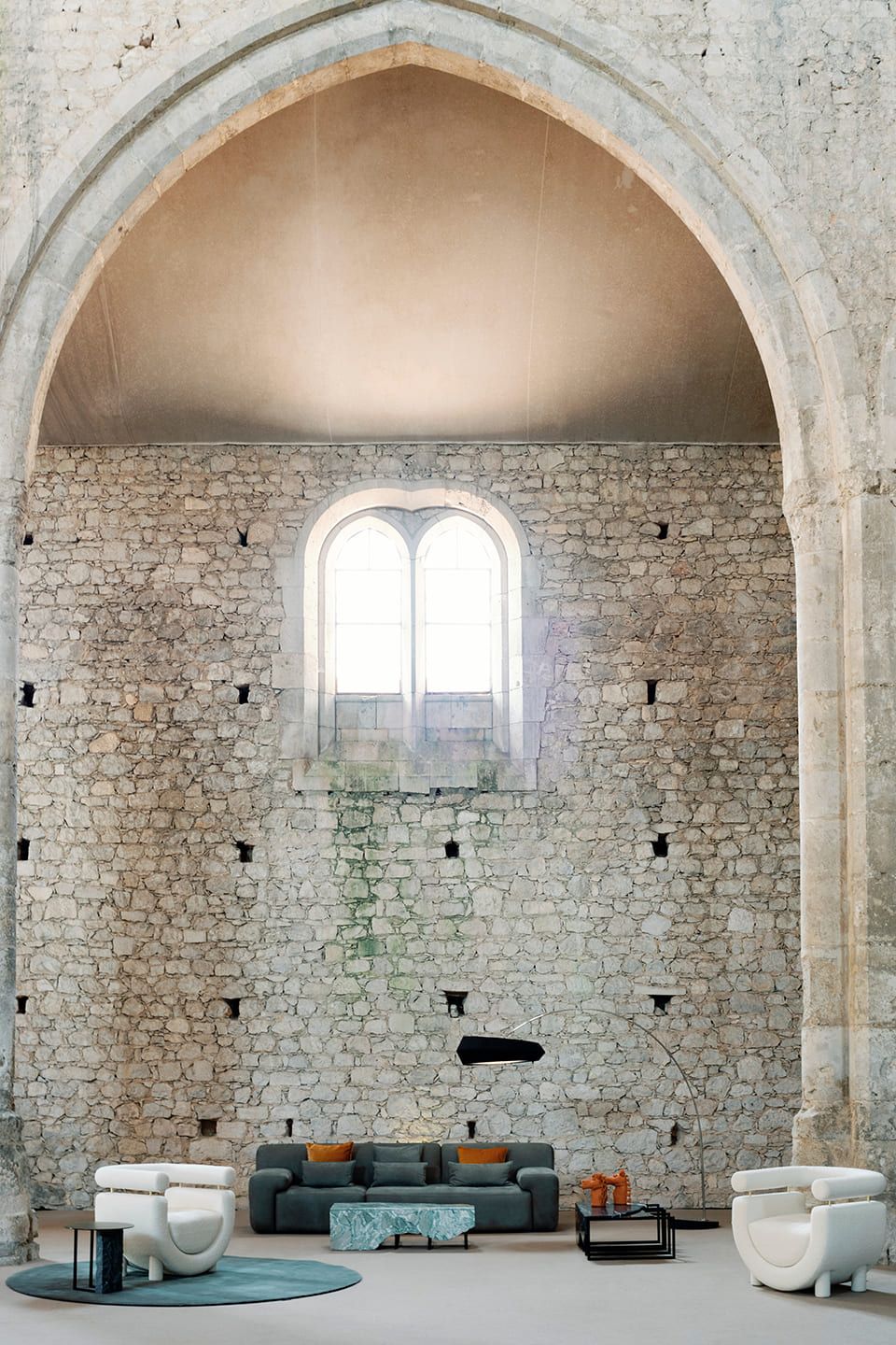 Тканевое кресло с подлокотниками Greenapple MEL ARCH-00109243 - Вид №14