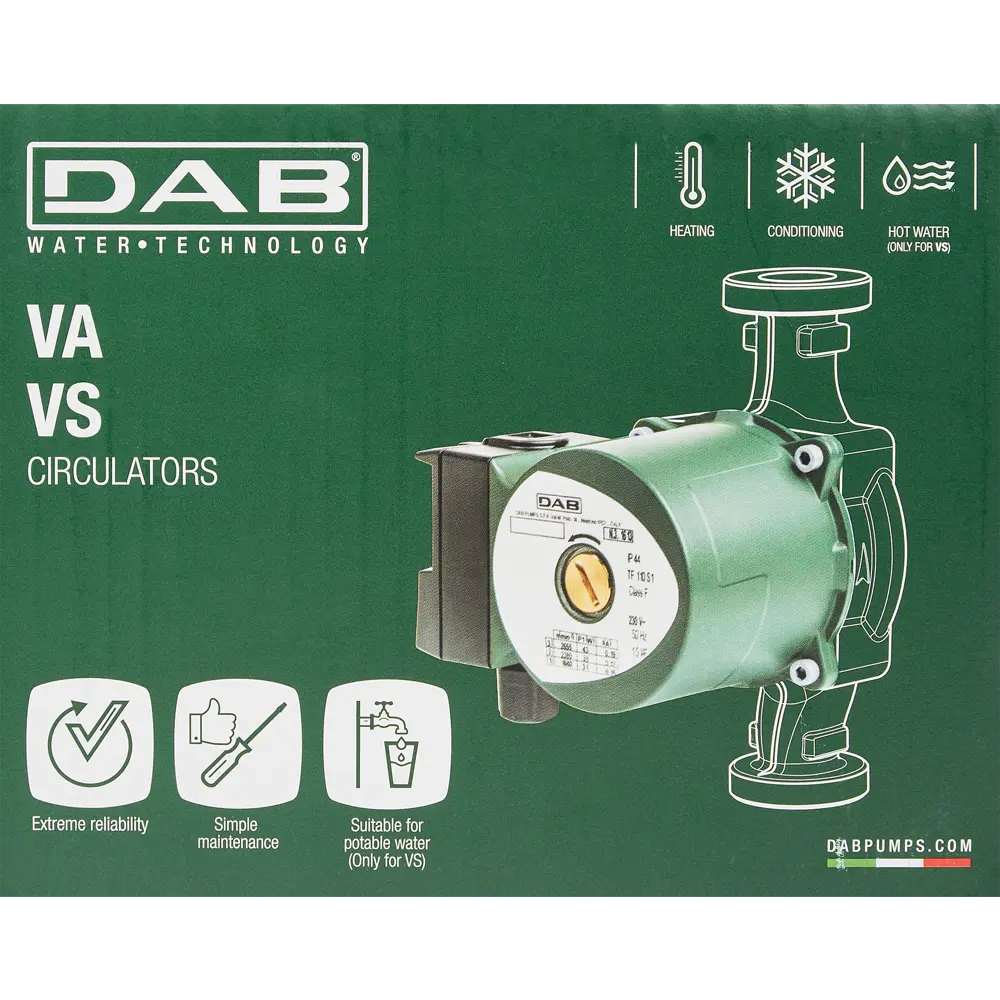 Насос циркуляционный DAB VA 65/180 190 мм STLM-2010405 - Вид №6