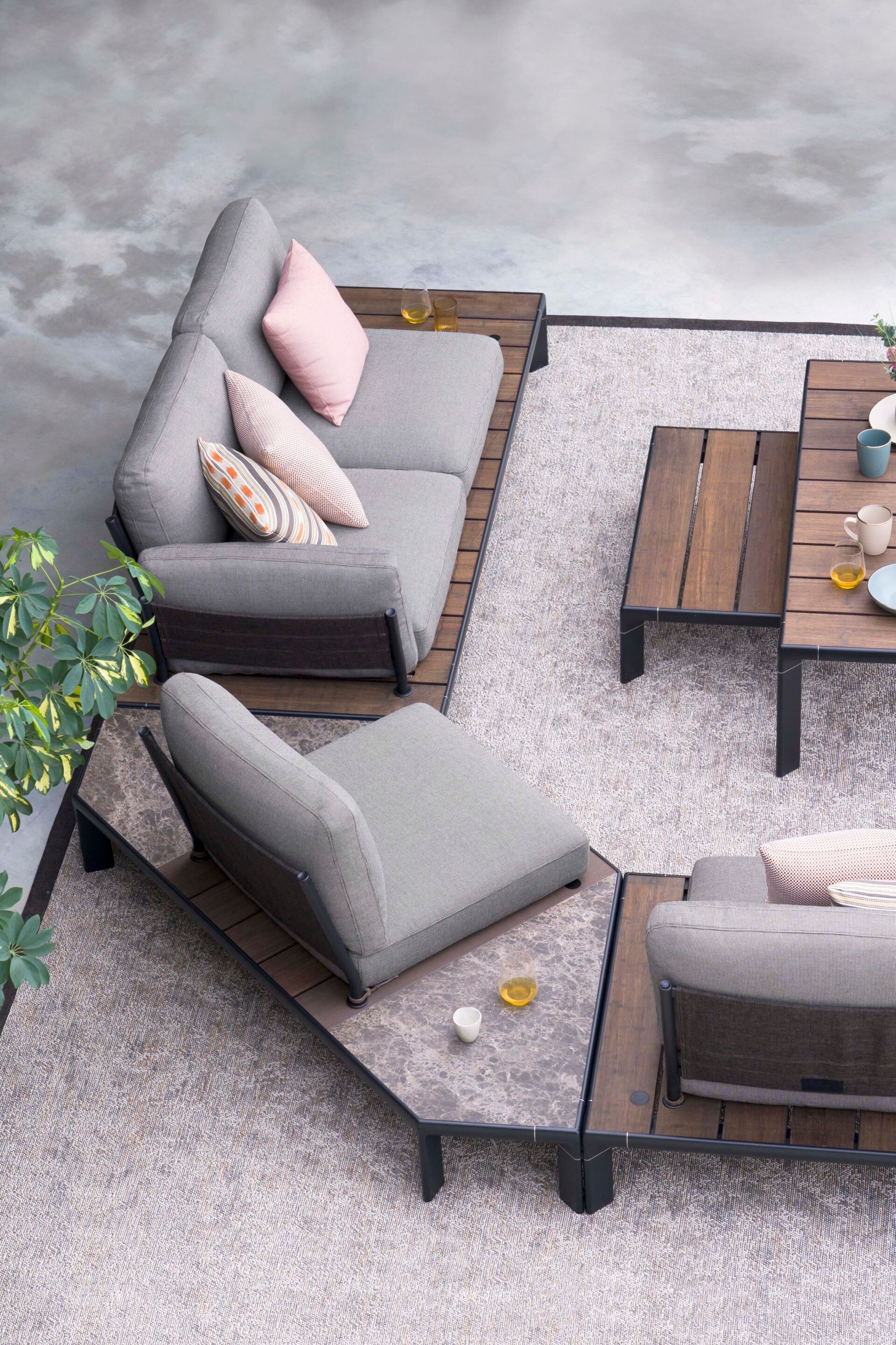 Квадратный низкий садовый столик emu Tami ARCH-00097774 - Вид №2