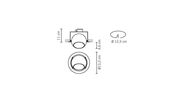 Fabbian Beluga Colour D57F01 00 встраиваемый потолочный 60734 - Вид №3