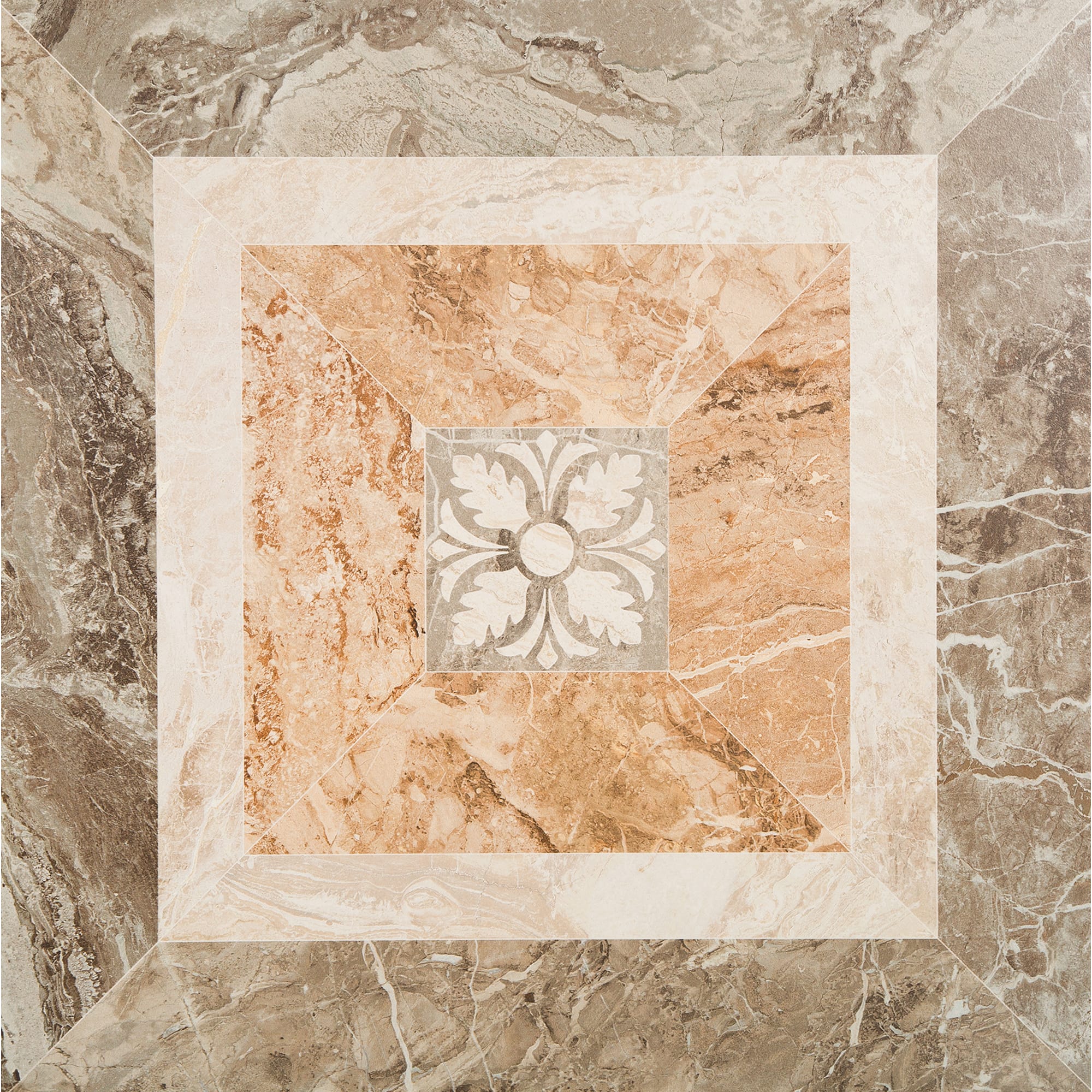 82274492 Керамогранит Moca Cas 45x45 см 1.215 м² цвет коричневый Privilege Santreyd