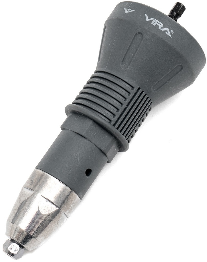 Насадка-заклепочник VIRA для шуруповерта с 4 сменными головками 82860081