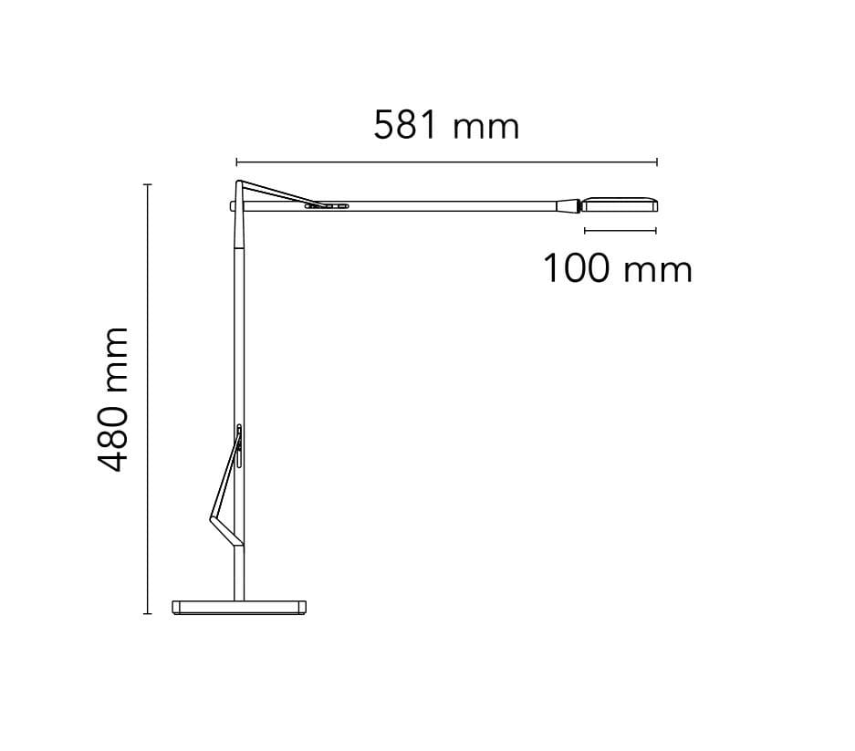 Светодиодная настольная лампа с гибкой рукояткой Flos Кельвин ARCH-00100642 - Вид №5