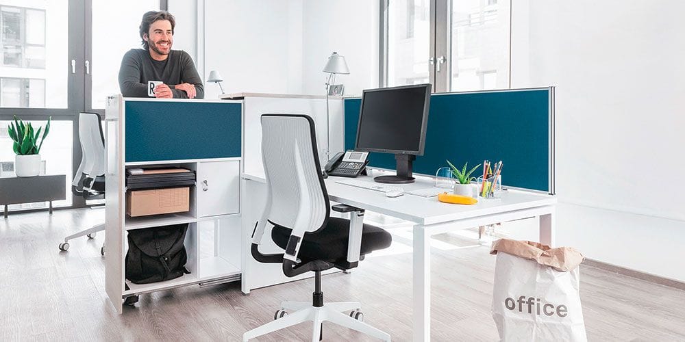 Звукопоглощающая панель перегородки стола REISS REISS Calo ARCH-00107648 - Вид №1