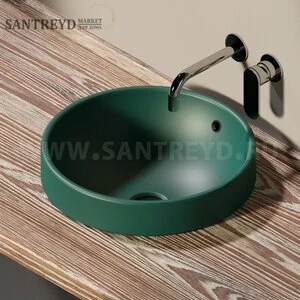 505542C5020 Накладная раковина под столешницу  круглая Ceramica Flaminia Twin