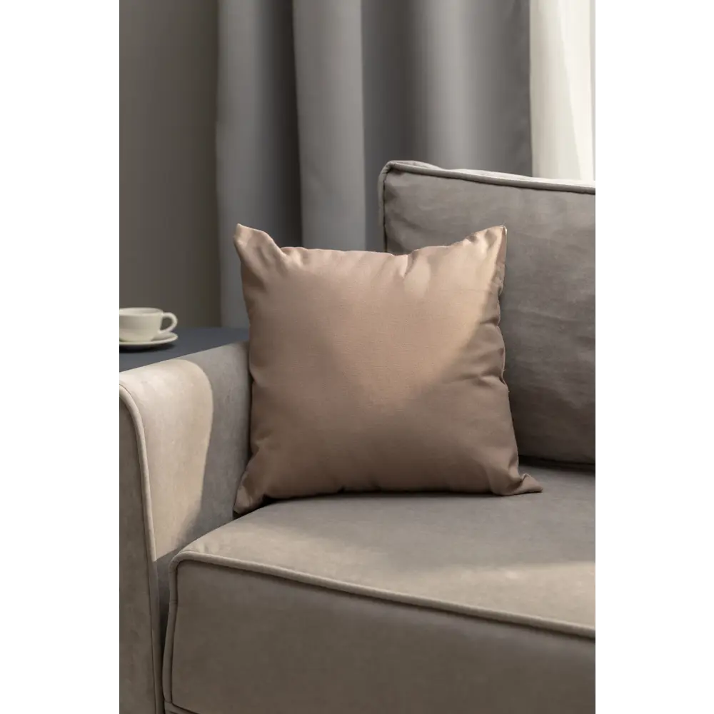 Подушка декоративная Inspire Pharell Fossil 3 40x40 см, цвет серо-коричневый 83135620 STLM-2126677  - Вид №3