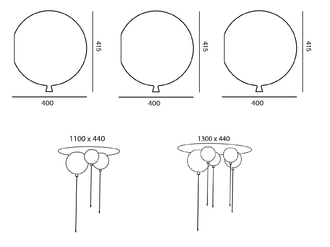 Потолочный светильник из опалового стекла BROKIS ARCH-00083623 - Вид №35