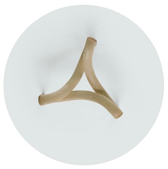 AMURA Круглый обеденный стол из дерева и стекла Twister sun-id-1476876 - Вид №3