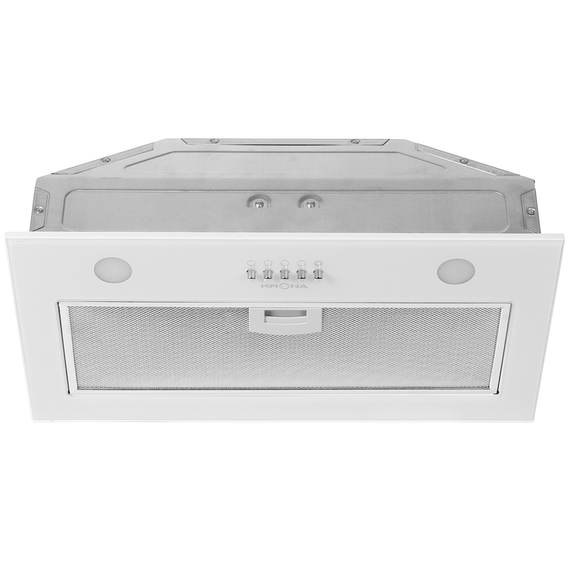 5370030 Вытяжка полновстраиваемая KRONA ELISA 600 GLASS PB белый STDN-0101228 - Вид №1