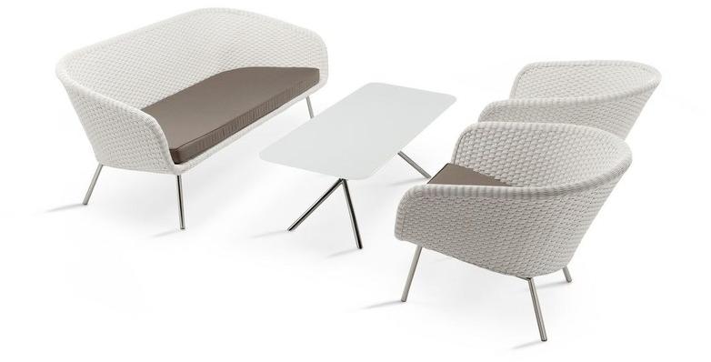 FueraDentro Садовый диван 2 мест из батилина® Shell sun-id-1349776 - Вид №2