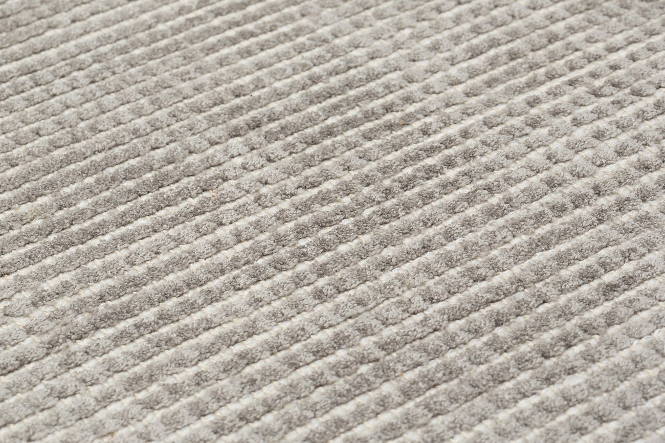 Ковер Ivette Холодный серый 160*230 CARPETDECOR ДИЗАЙНЕРСКИЕ, HANDMADE, ДЕТСКИЕ 240218 Серый  - Вид №1