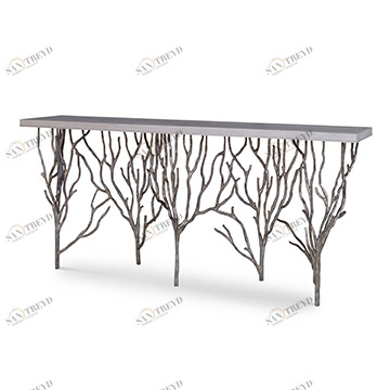 Консольные столы 09136-850-008 Forest Console Table - Champagne Ambella 