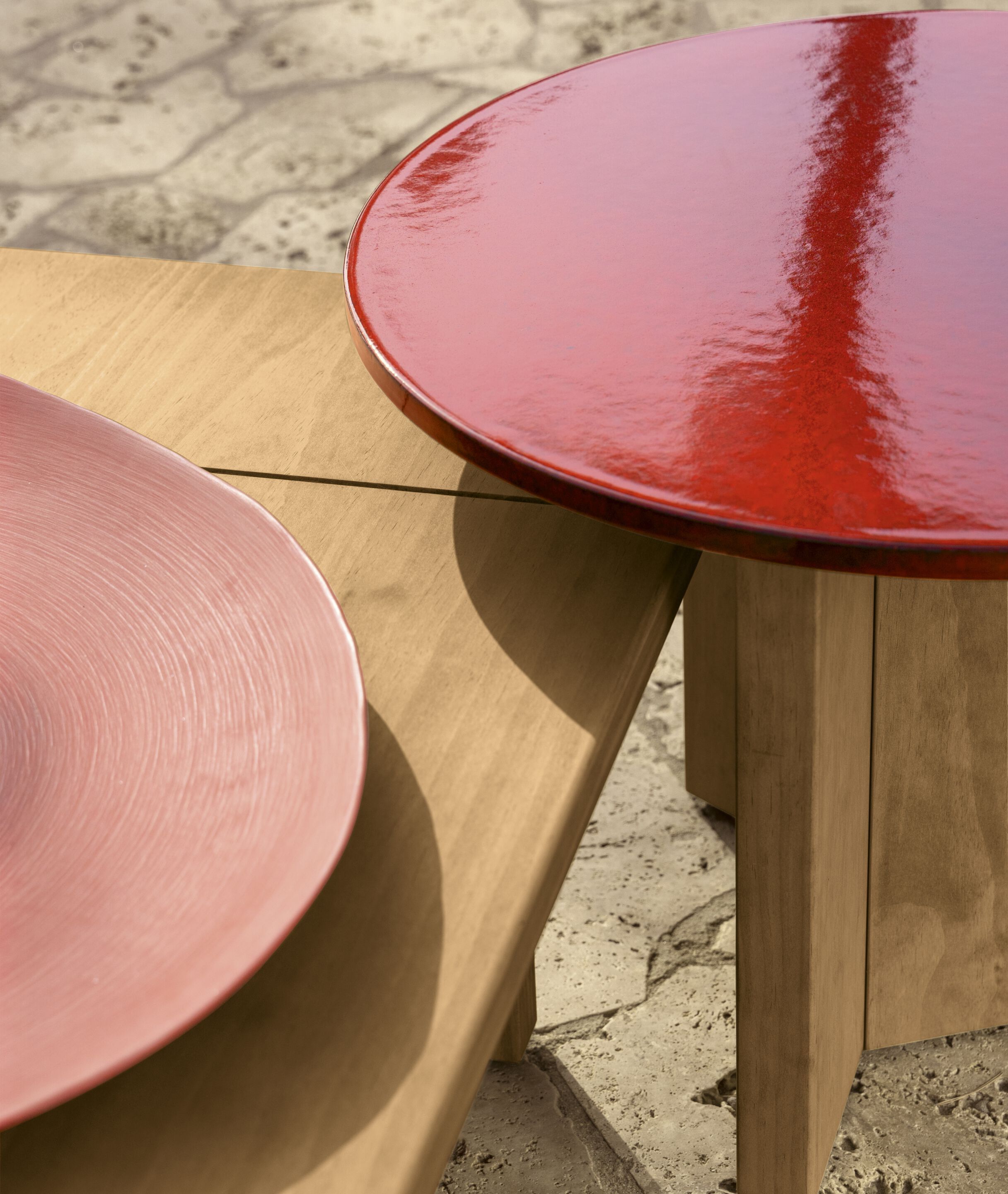 Высокий круглый садовый столик в Accoya® Talenti Venice ARCH-00122296 - Вид №2