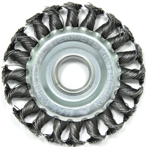 Кордщетка дисковая Elitech 100 мм для УШМ - профессиональная обработка металла 89416366