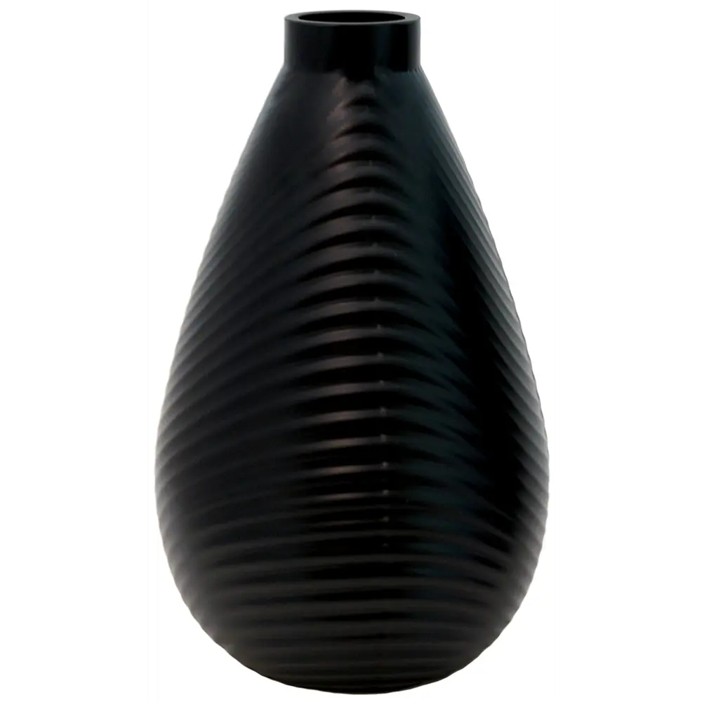 Ваза Evis Матильда Пять вечеров цвет черный глянец STLM-2077616 - Вид №1
