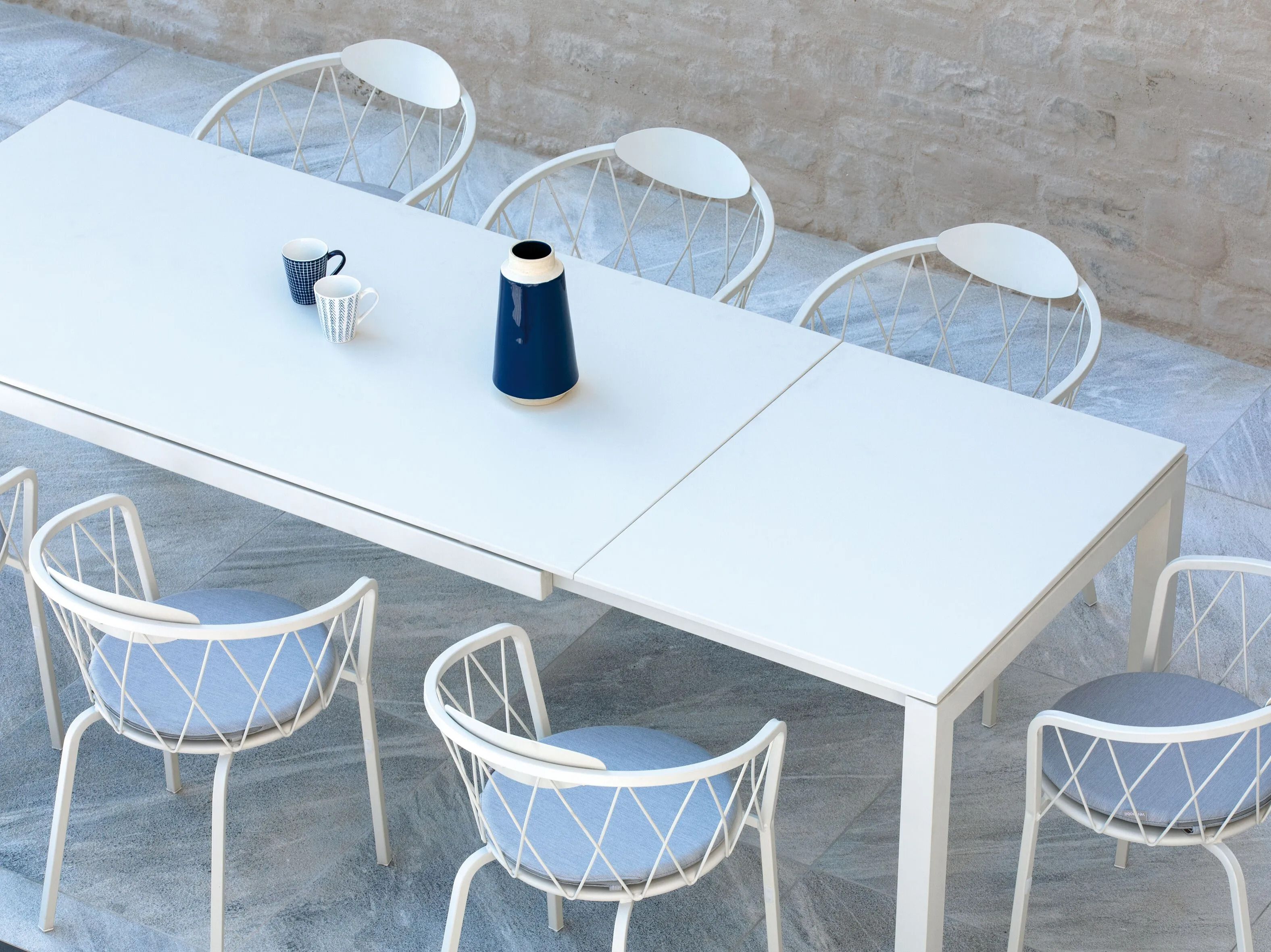 Металлический выдвижной садовый стол Vermobil Extia ARCH-00133000 - Вид №7