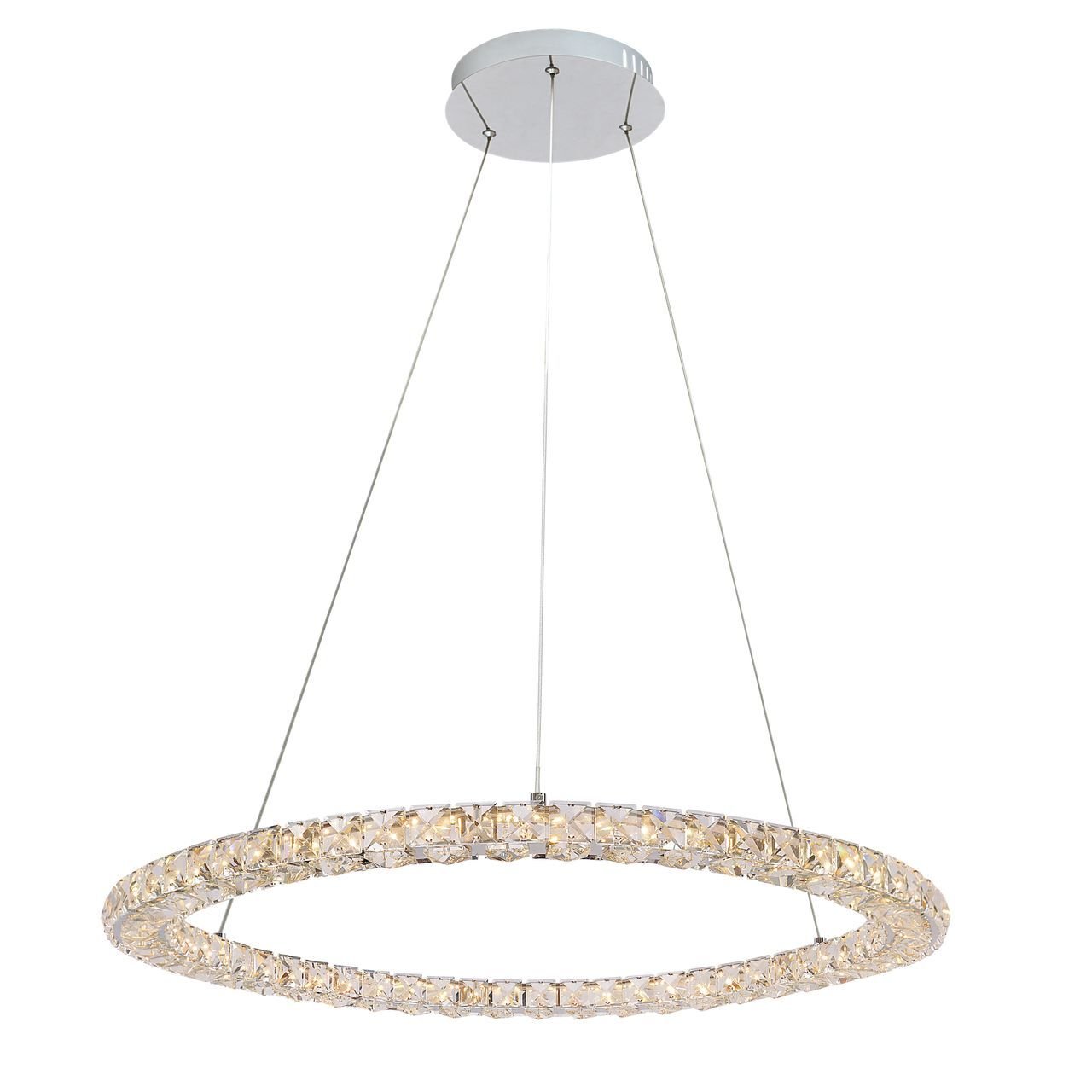 Подвесной светодиодный светильник Arte Lamp Preziosi A6704SP-1CC ARTE LAMP ДИЗАЙНЕРСКИЕ, PREZIOSI 102463 Белый  - Вид №1