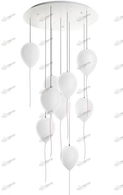 Estiluz Светодиодный подвесной светильник из полиэтилена Balloon T-3055
