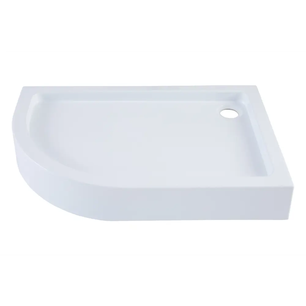 Душевой поддон SENSEA Basic угловой 80×120 см для компактных санузлов 82658156 STLM-0032992 - Вид №3