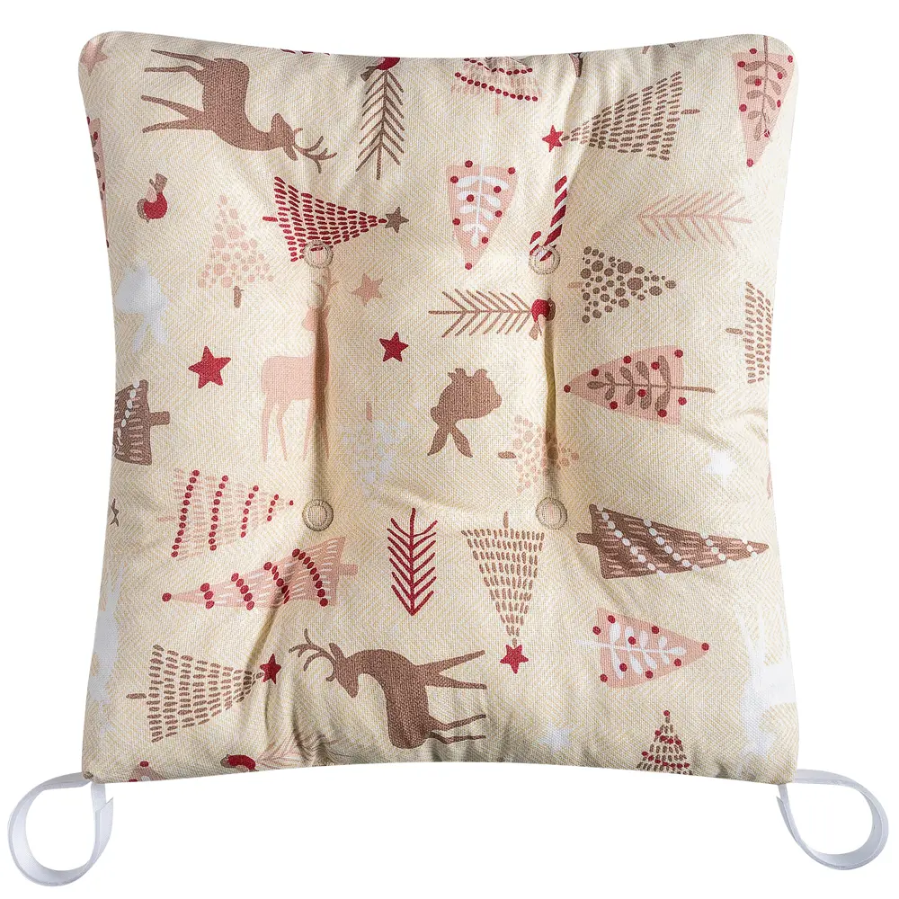 Сидушка Altali Форест 40x40 см цвет бежевый STLM-2091211 - Вид №1