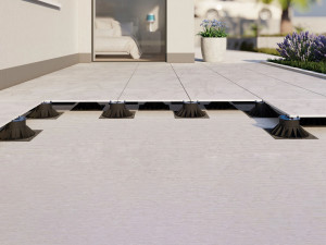 Регулируемая подставка для напольных покрытий