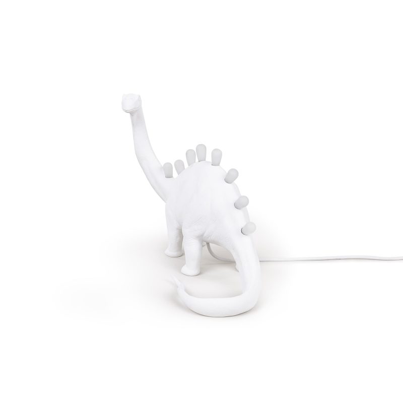 Настольная лампа белая 31х49 см Brontosaurus 14782 SELETTI ЖИВОТНЫЕ 00-3882456 Белый - Вид №10
