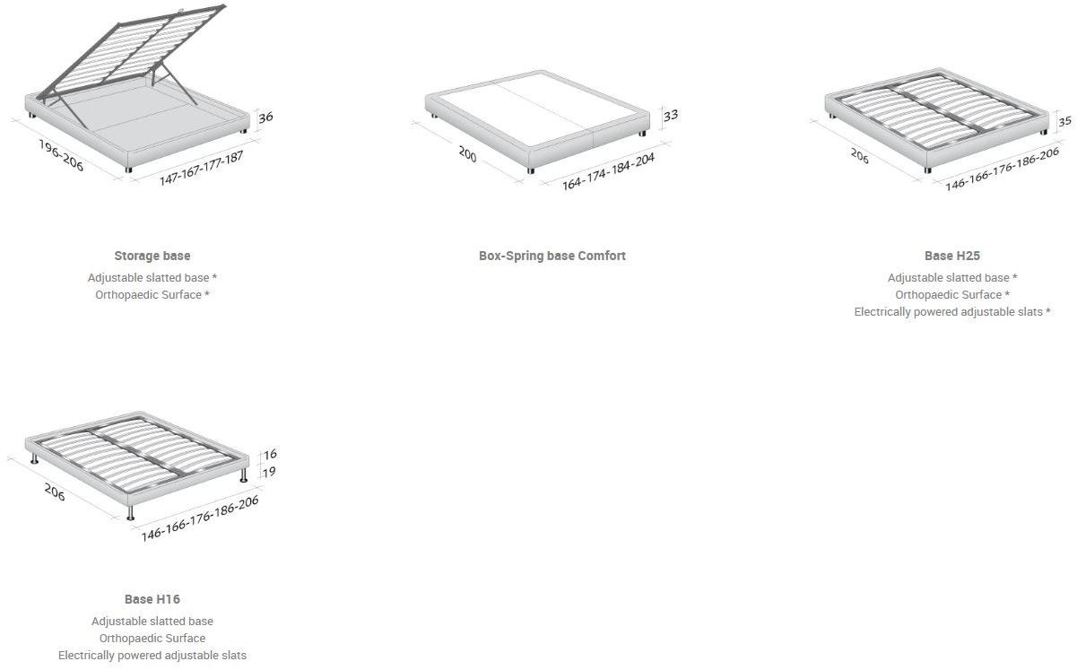 Flou Двойной контейнер Sommier Sommier sun-id-1431372 - Вид №3