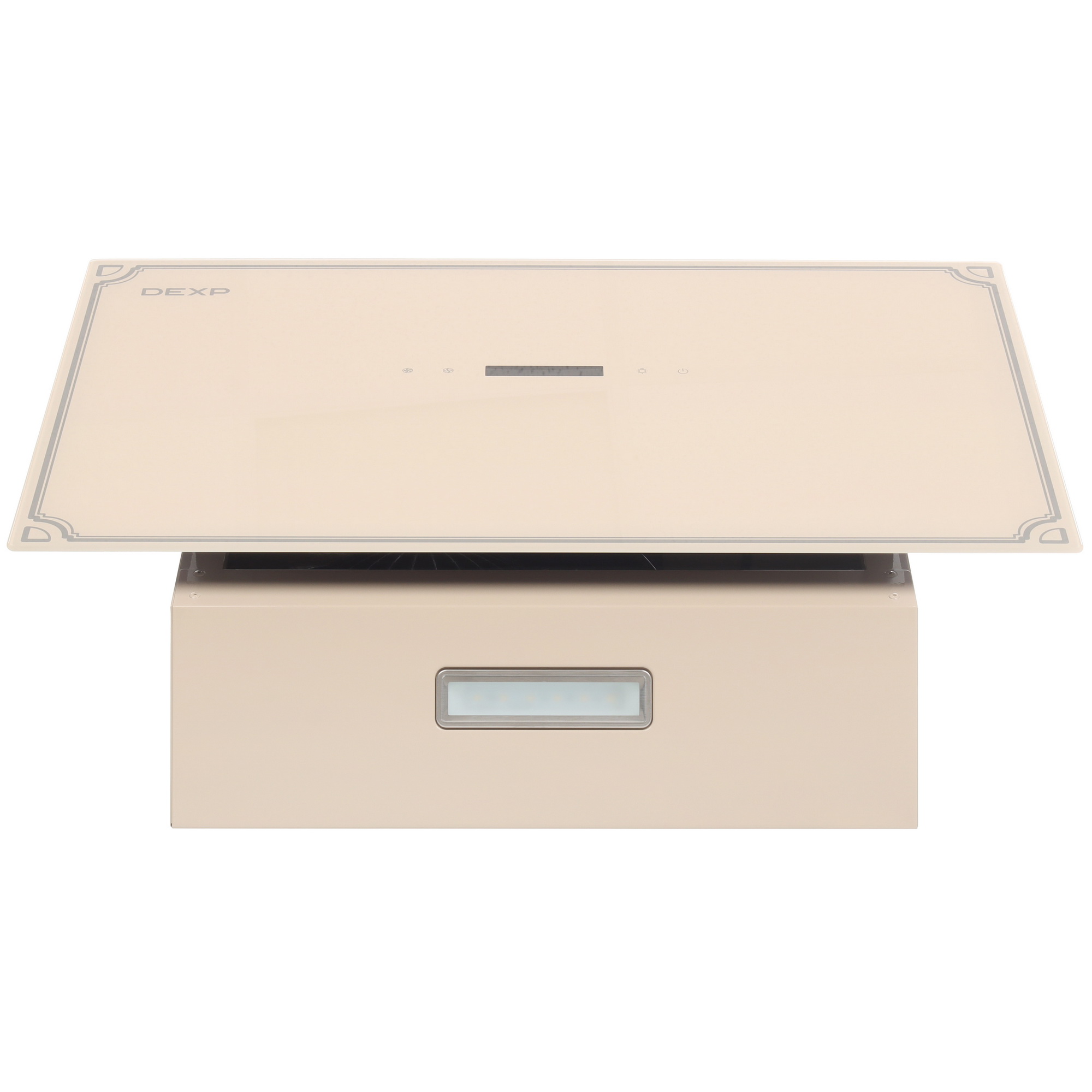 5483766 Вытяжка наклонная DEXP Rustic 01 бежевый/бежевый STDN-0118296 - Вид №6