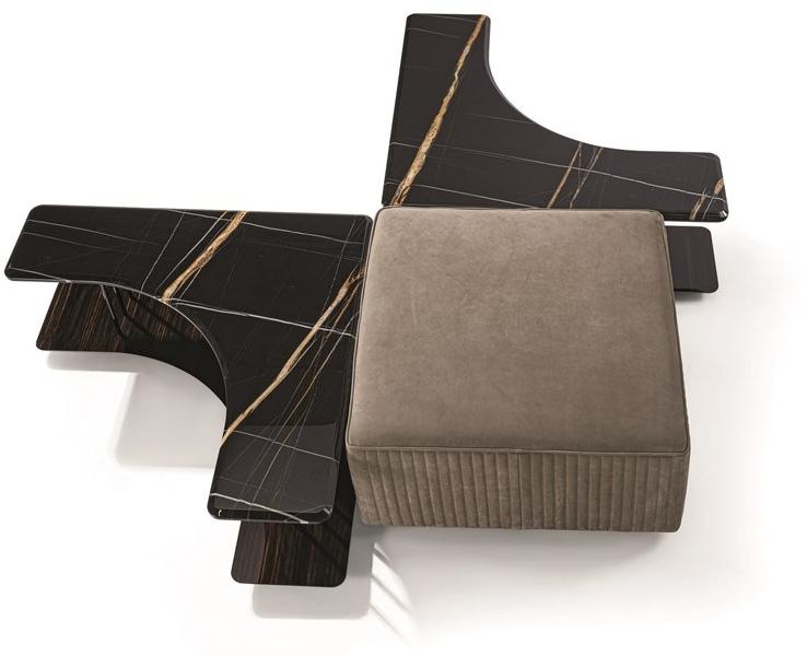 Longhi Модульный журнальный столик из мрамора Loveluxe 2020 – sartoria collection Y 903 - Вид №4